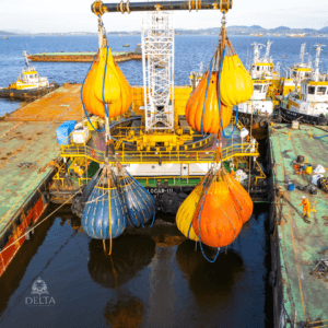 Teste de carga em spreader bars