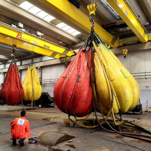 Teste de ponte rolante